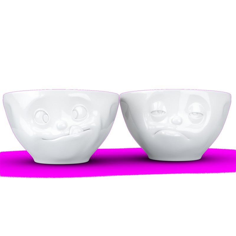 Duo de bols humeur Délicieux   Pas réveillé 200ml