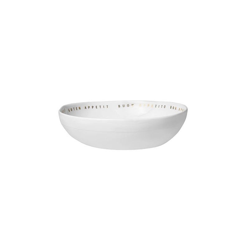 Bol Bon Appetit en porcelaine