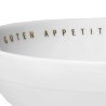 Bol Bon Appetit en porcelaine