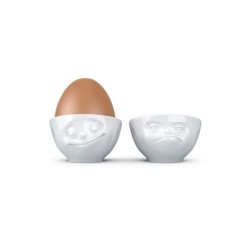 Duo de Coquetiers humeur Heureux et grognon