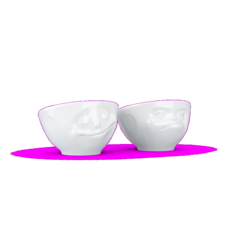 Duo de Coquetiers humeur Heureux et grognon