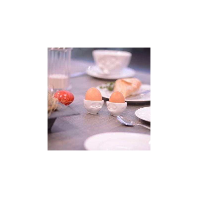 Duo de Coquetiers humeur Heureux et grognon