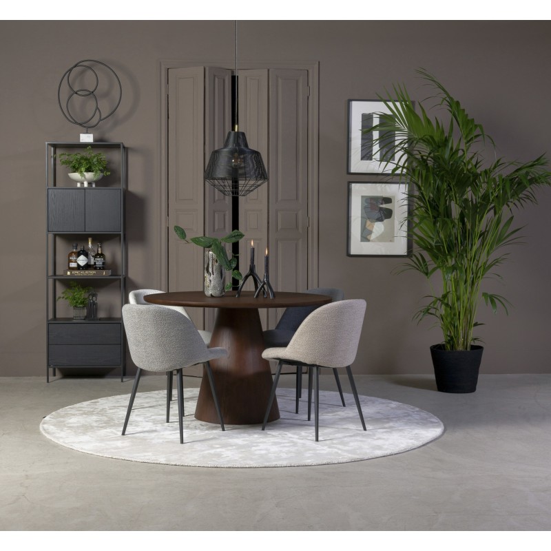 TILTON chandelier NOIR