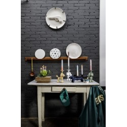 CAN DOG Anthracite Bougeoir Teckel