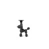 CAN DOLLY Anthracite Bougeoir Caniche