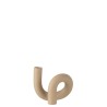 Bougeoir MIA ceramique Beige
