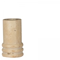 Chandelier en marbre travertin Small