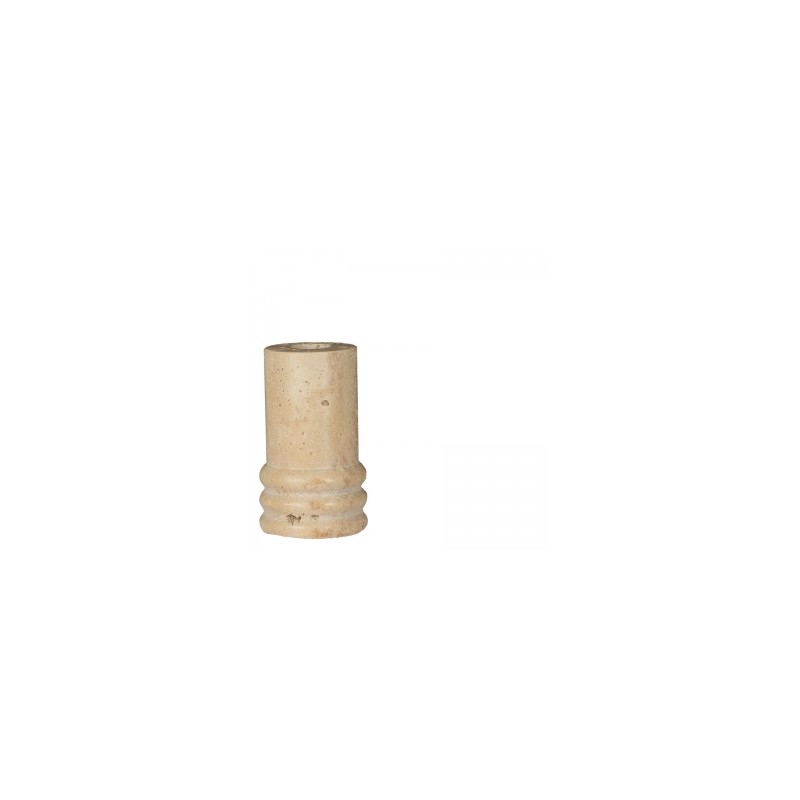 Chandelier en marbre travertin Small