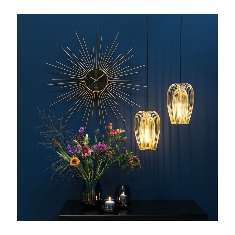 PEONY  Horloge murale 95