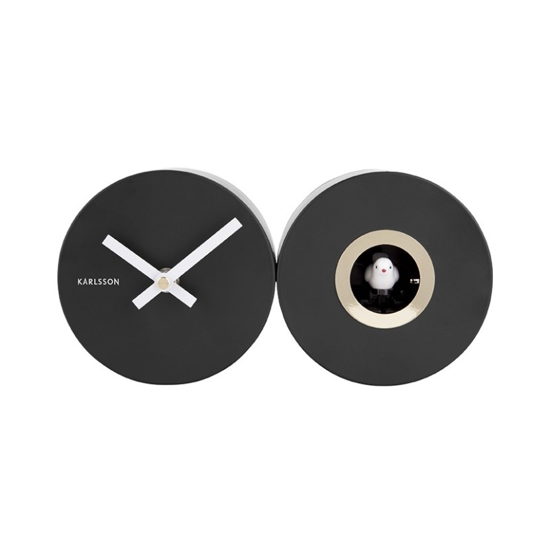 CUCKOO Horloge à coucou Noire