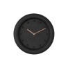 PETRA Horloge polyresine Noir