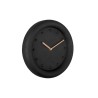 PETRA Horloge polyresine Noir