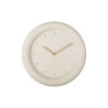 PETRA Horloge polyresine Ivoir