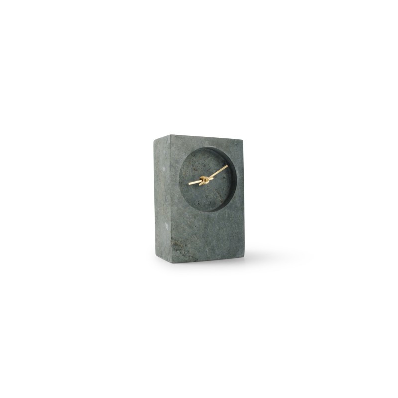 ZONE horloge Marbre Vert