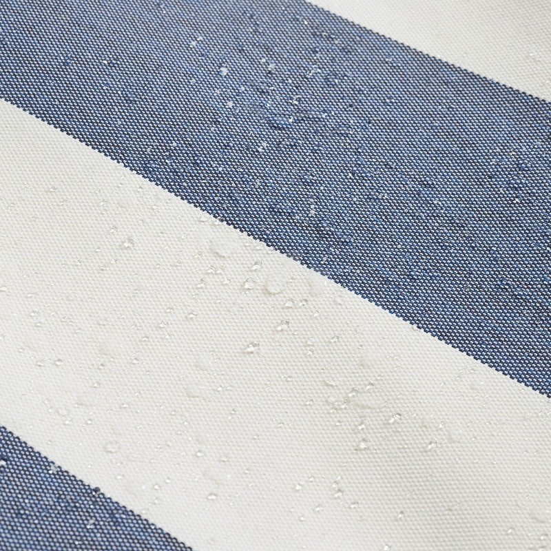 Hamac Superb Stripe Ocean Blue avec rack Light Grey