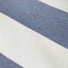 Hamac Superb Stripe Ocean Blue avec rack Light Grey