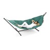 Hamac Nylon Turquoise avec rack black