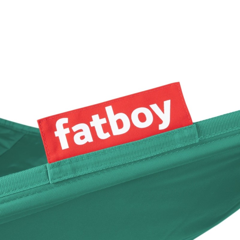 Hamac Nylon Turquoise avec rack black