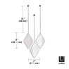 DIMA S 3 Miroirs Noir