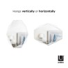 PRISMA Miroir Blanc