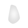 Miroir Organic Oval Silver