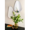 Miroir Organic Oval Silver