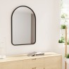 HUB Miroir Arqué Medium Noir
