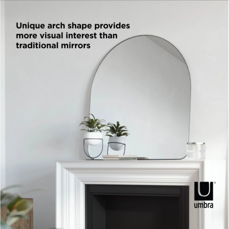 HUBBA Miroir arqué Titanium