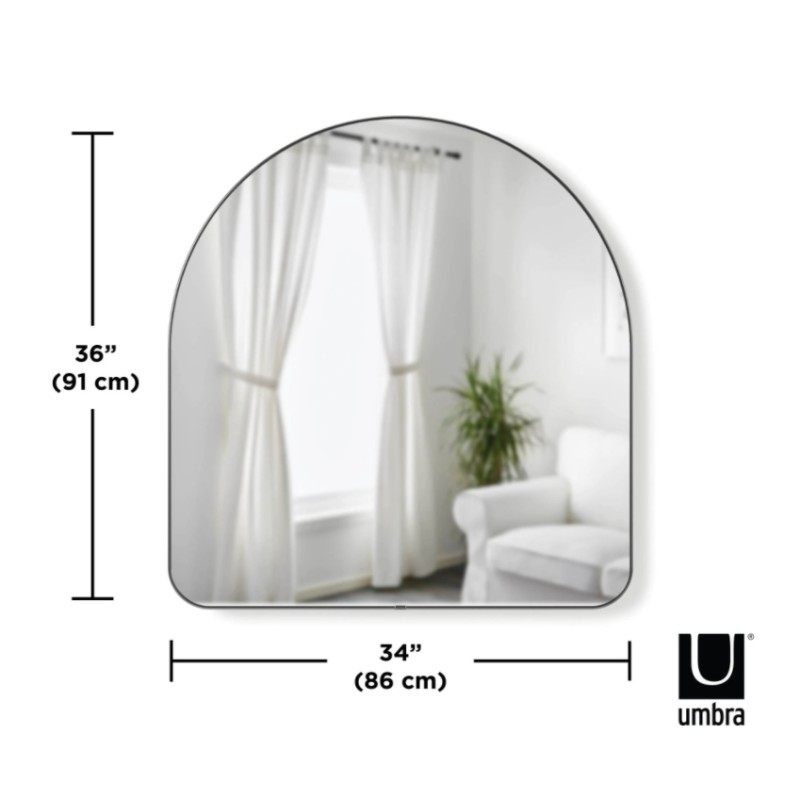 HUBBA Miroir arqué Titanium