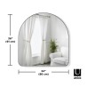 HUBBA Miroir arqué Titanium