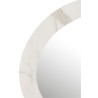 MARBLE Miroir effet marbre Blanc