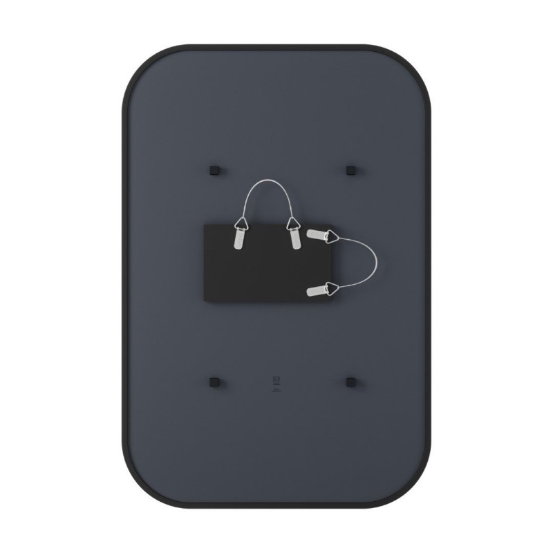 HUB miroir rectangulaire NOIR