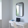 HUB miroir rectangulaire NOIR