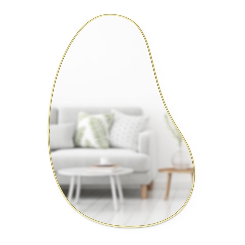 HUBBA Pebble Miroir 24X26 Doré