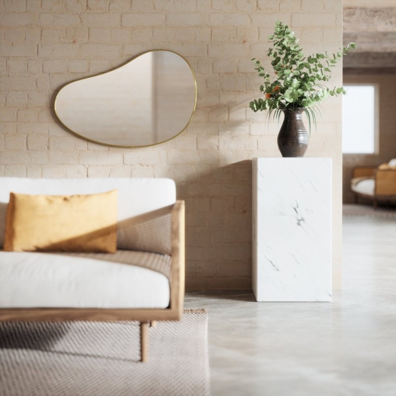 HUBBA Pebble Miroir 24X26 Doré