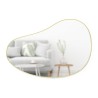 HUBBA Pebble Miroir 24X26 Doré