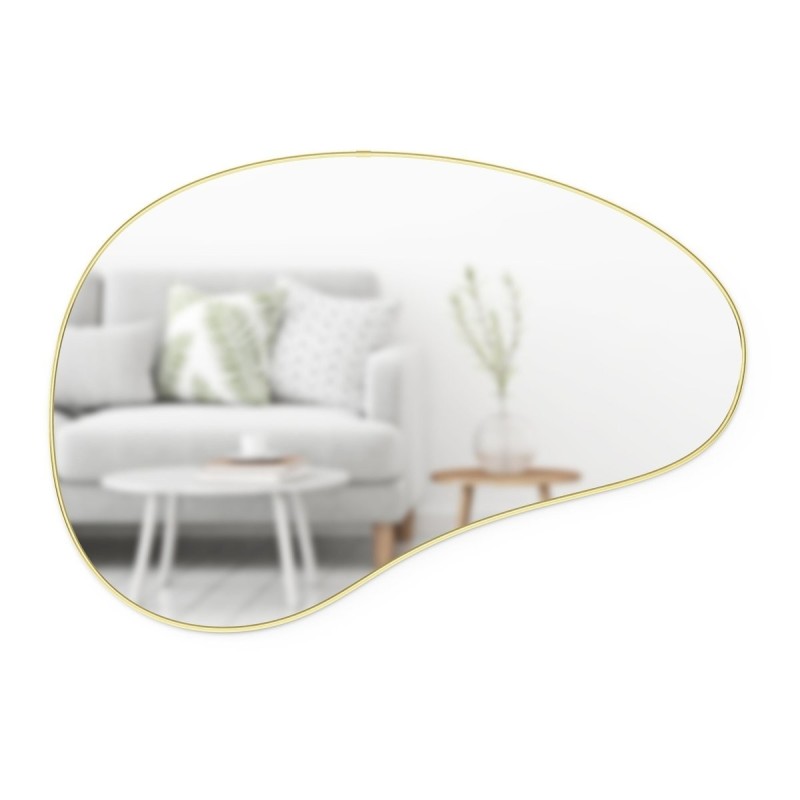 HUBBA Pebble Miroir 24X26 Doré