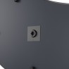 HUBBA Pebble Miroir 24X26 Metallic Titanium