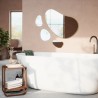 HUBBA Pebble Lot de 3 miroirs Dorés