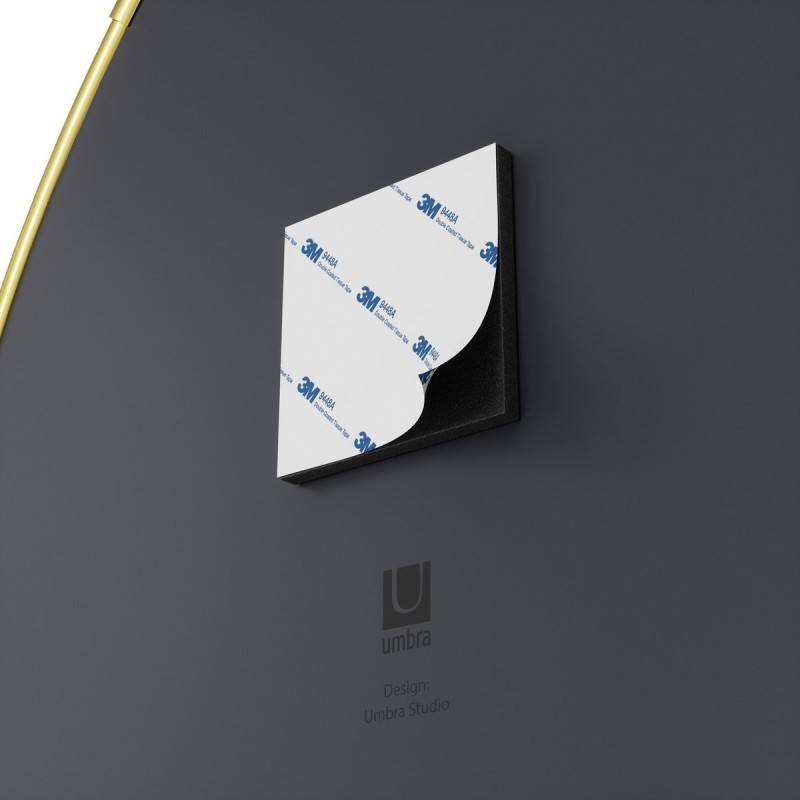 HUBBA Pebble Lot de 3 miroirs Dorés