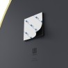 HUBBA Pebble Lot de 3 miroirs Dorés