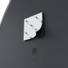 HUBBA Pebble Lot de 3 miroirs Chrome