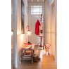 Bougie Conique Tricot Cire Blanc Small