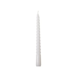Bougie chandelle Twist Ivoir  Pc