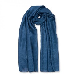 Foulard soyeux katie Bleu Klein