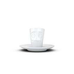 Tasse Expresso Humeur Perplexe