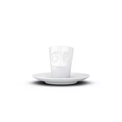 Tasse Expresso Humeur Perplexe