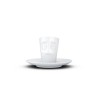 Tasse Expresso Humeur Perplexe