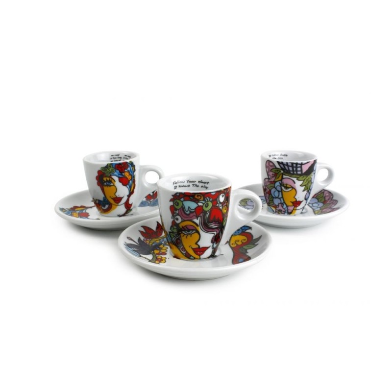 Tasses MOKA Josien Broeren - Set de 6