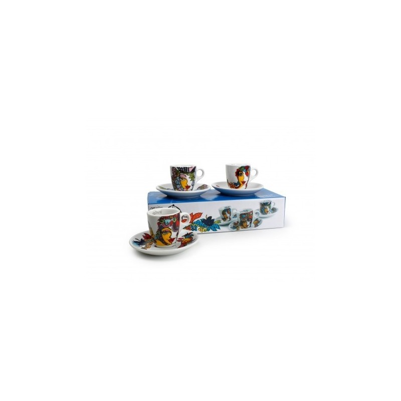 Tasses MOKA Josien Broeren - Set de 6